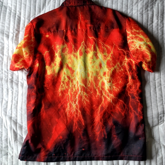 Forever 21 Shirts Dragon Ball Z Button Up Poshmark